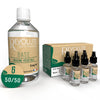 Kit Base Vegetal 200ml 6MG 50/50 - Revolute